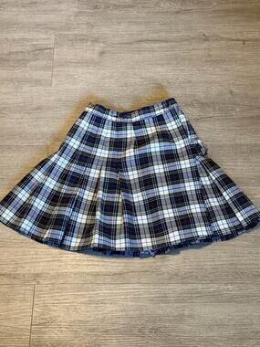 Becky Thatcher Elderwear Girls 6 Plaid 8B Pleated School Uniform Skirt USA
